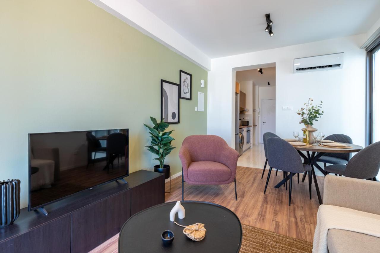 Latte'S Prime 1-Bedroom Apartment In 라르나카 외부 사진